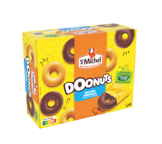 Doonuts nappés chocolat format familial (x40)