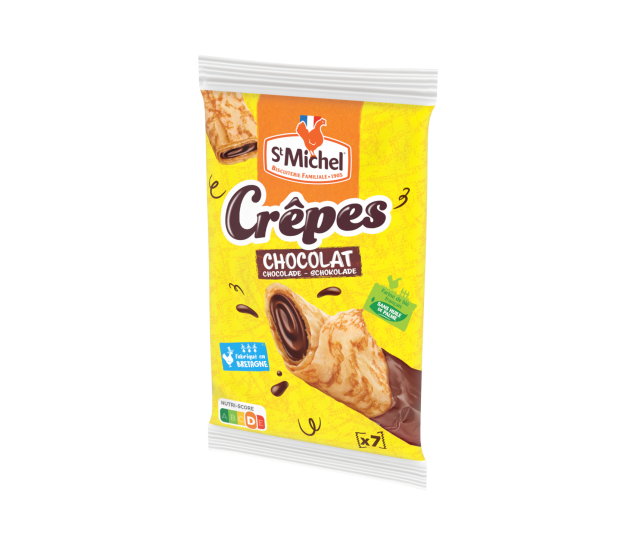 Crêpe fourrée chocolat noisette St Michel – Le nouveau goûter 2025