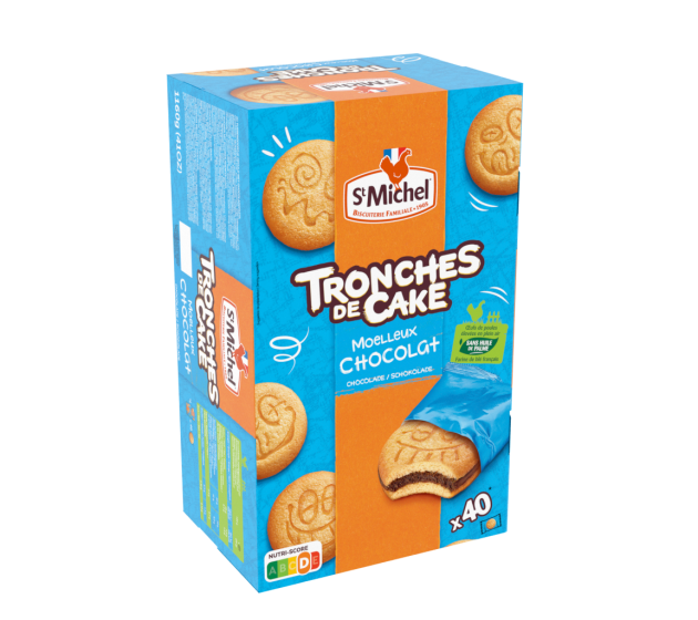 Tronches de cake chocolat (x40)